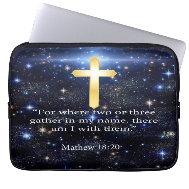 Praying Laptop Sleeve (Front)