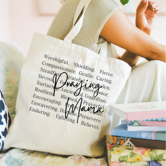 Praying Mama Tote Bag