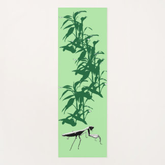 Praying Mantis Bamboo Jungle Yoga Mat