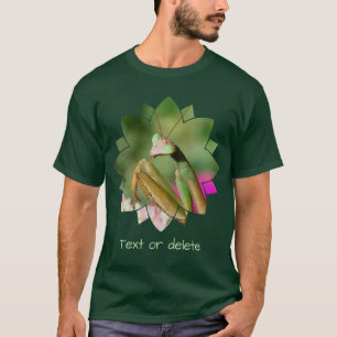 Praying Mantis Insect Personalized T-Shirt