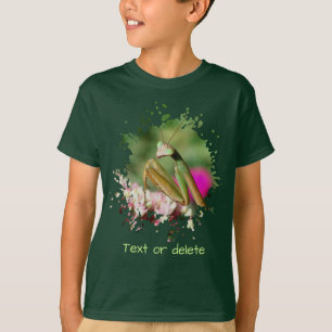 Praying Mantis Insect Personalized T-Shirt