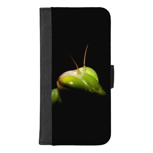 Praying mantis iPhone wallet case (Front)