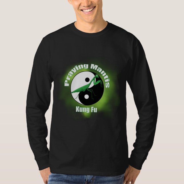 Praying Mantis Kung Fu T-Shirt (Front)