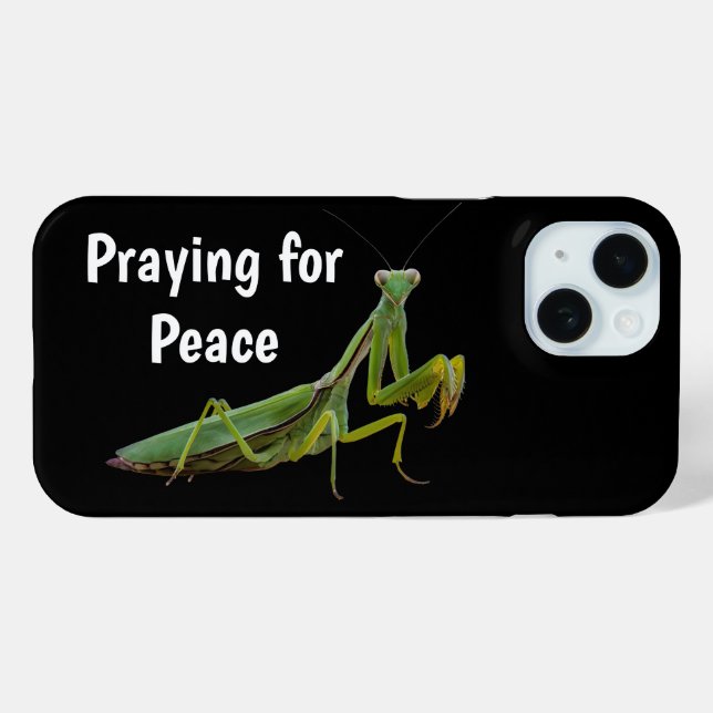 Praying Mantis Phone Case (Back (Horizontal))