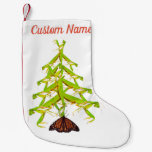 Praying Mantis Tree Weird Christmas Stocking