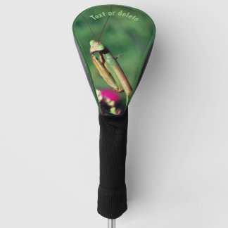 Praying Mantis Up Close Personalized Golf Head Cover