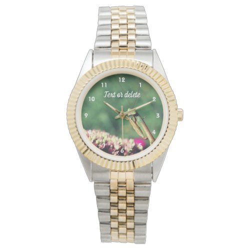 Praying Mantis Up Close Personalized  Watch