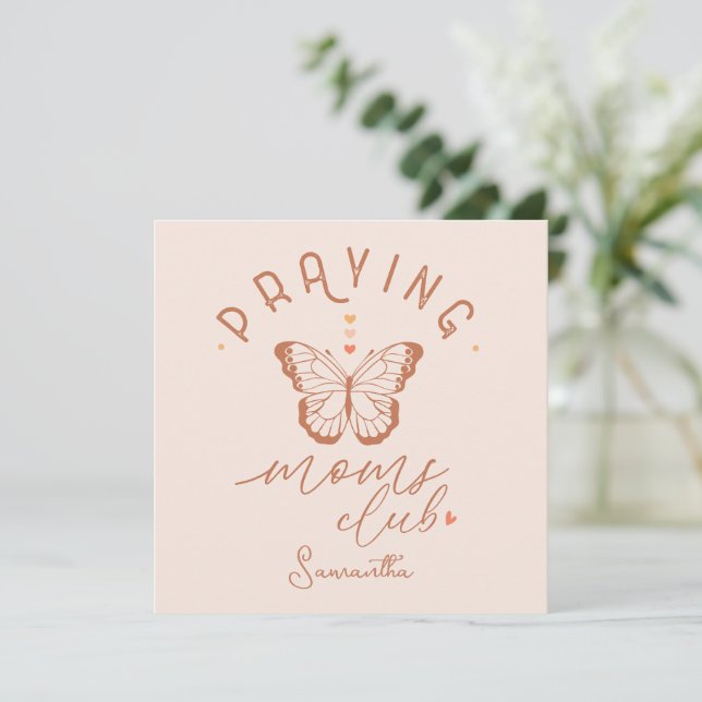 Praying Mom Club - Boho Butterfly (Standing Front)