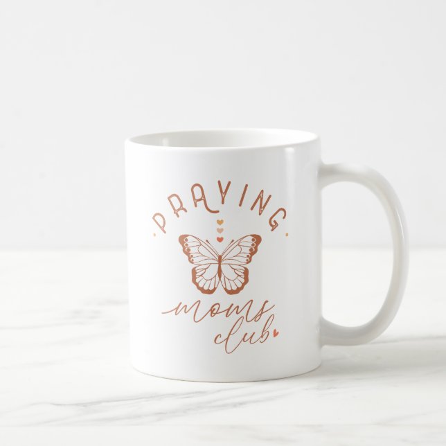 Praying Mom Club Coffee Mug (Right)