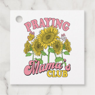 Praying Mother Club Favor Tags