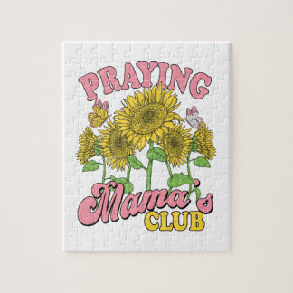 Praying Mother Club Jigsaw Puzzle