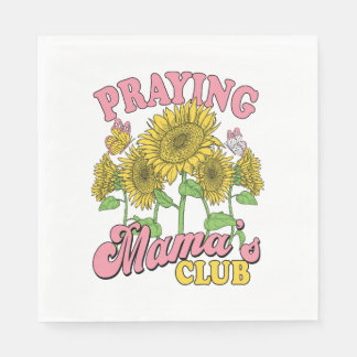 Praying Mother Club Napkins