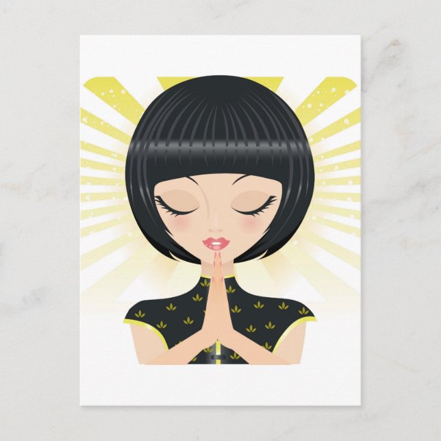 Praying Postcard (Front)