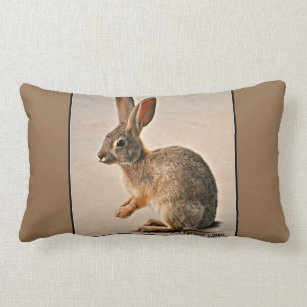 rabbit lumbar pillow