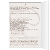 PRAYING THE HOLY ROSARY CARDS (Inside (Left))