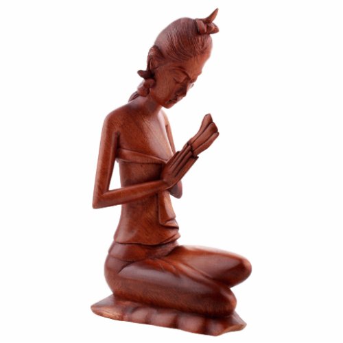 Praying Woman Sculpture