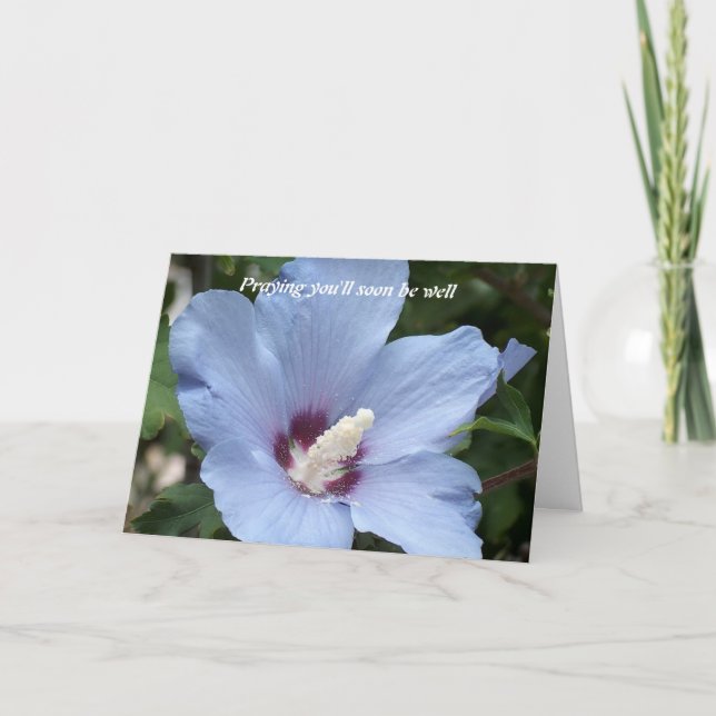 Praying you'll soon be... card (Front)