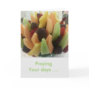 Praying Your Days Card