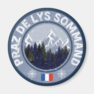 Praz De Lys Sommand Station de Ski Magnet