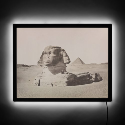 Pre 1887 Great Sphinx of Giza Necropolis LED Sign