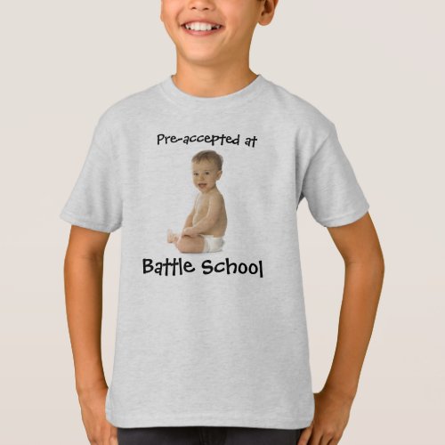 Pre_Accepted At Battle School _ Youth T_Shirt