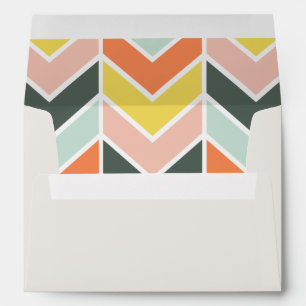 Pre-Addressed Chevron Envelopes