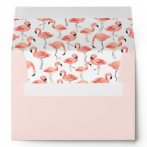 Pre-Addressed Flamingo Envelopes Pre-Addressed Flamingo Envelopes