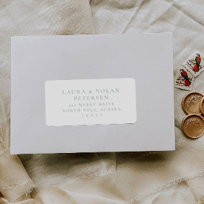 Pre-addressed Wedding Guest Mailing Label Stickers