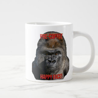 Pre-Coffee Happy Face! Giant Coffee Mug
