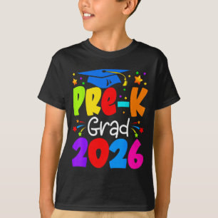 Pre Grad 2026 Preschool Graduation Design T-Shirt