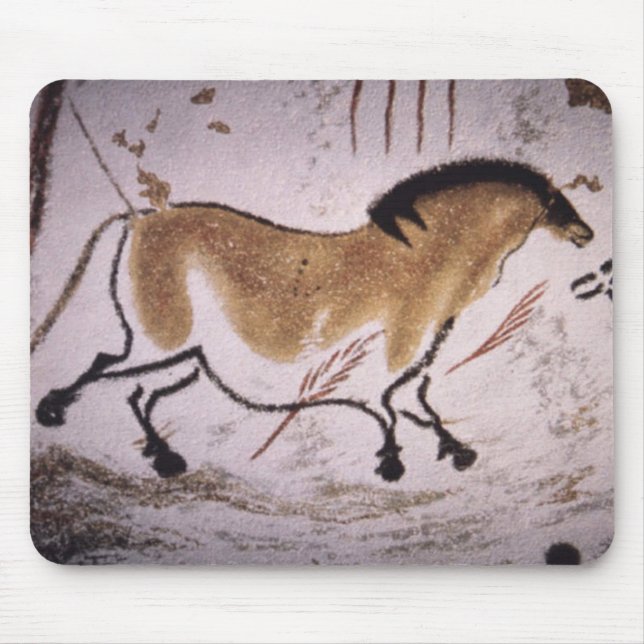 Pre-historic Horse Mouse Pad (Front)