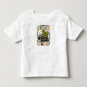 Pre-K Crusher: Monster Truck Confidence Toddler T-shirt