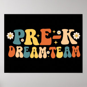 Pre-k Dream Team Poster
