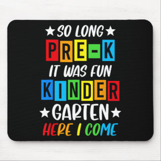 Pre-k Grad 2025 Preschool Graduation 2025 So Long Mouse Pad
