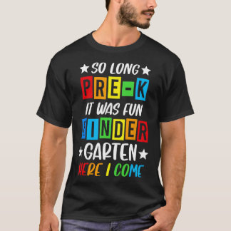 Pre-k Grad 2025 Preschool Graduation 2025 So Long T-Shirt