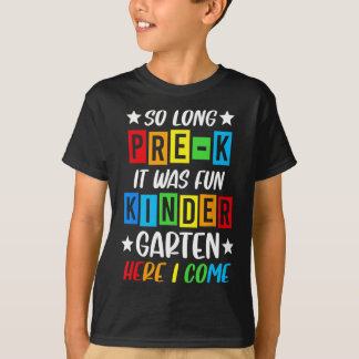 Pre-k Grad 2025 Preschool Graduation 2025 So Long T-Shirt