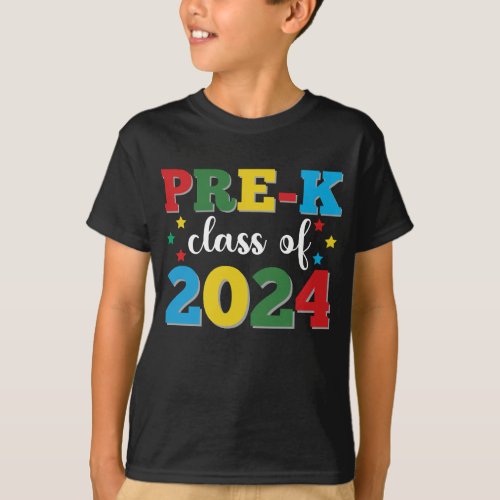 Pre_K Graduate Class Of 2024 Preschool Graduation T_Shirt