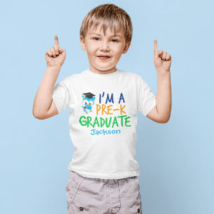 Pre-K Graduate Cute Custom Preschool Graduation Toddler T-shirt