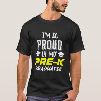 Pre K Graduation Cap For Proud Teacher and Parent T-Shirt