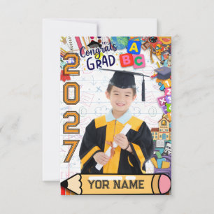 Pre-K Graduation Commencement Invitation