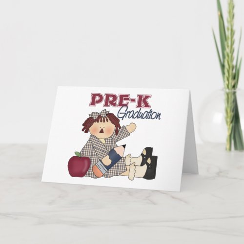 Pre_K Graduation Greeting Card