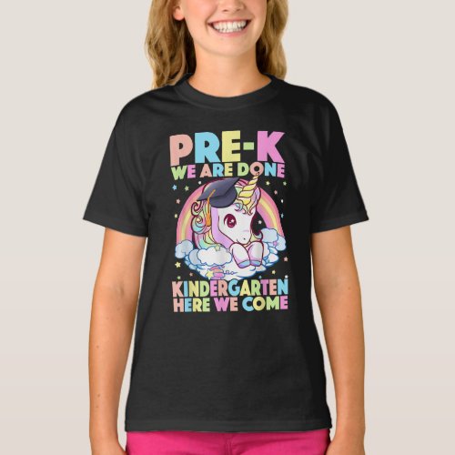Pre_K Graduation Magical Unicorn T_Shirt
