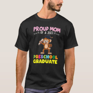 Pre K Graduation Proud Mom 2022 Preschool Graduate T-Shirt