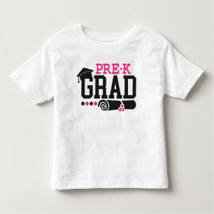 Pre-k Graduation T-shirt, Kindergarten Graduation Toddler T-shirt