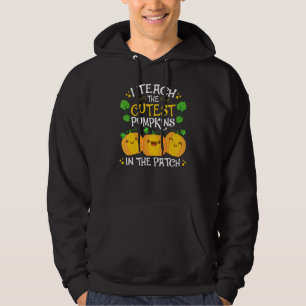Pre K Kindergarten Teacher Halloween I Teach Cutes Hoodie
