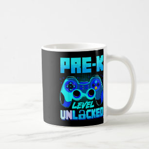Pre-k Level Unlocked Preschool Gamer Boy First Day Coffee Mug
