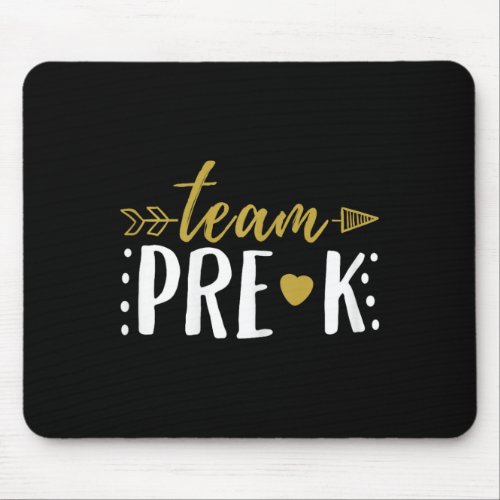 Pre_k Preschool Teacher Student Arrow  Mouse Pad