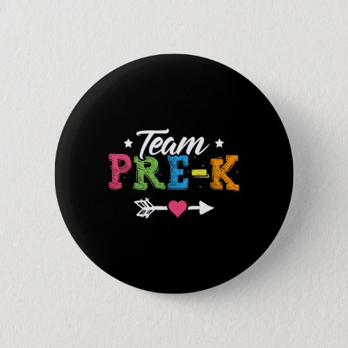 Pre_k Preschool Teacher Student Back To School  Button