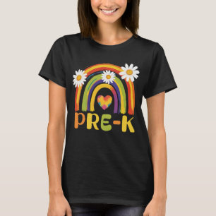 Pre-K Rainbow Back to School Pre-K Teachers T-Shirt