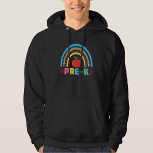 Pre K Squad Teacher Student Preschool Back To Scho Hoodie
